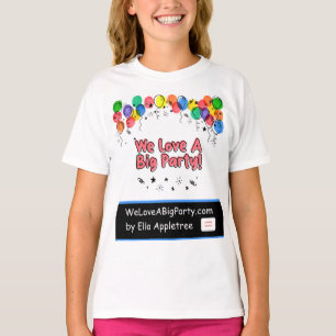Party T-Shirt för barn och alla åldrar