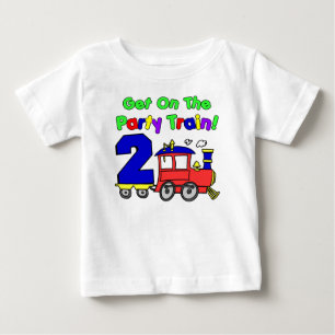 Party Tåg andra födelsedag T Shirt