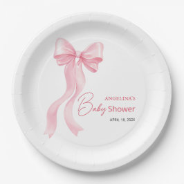 Party Tallrikar Baby Shower.