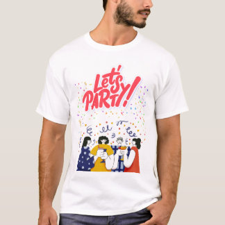 Party Theme T Shirt