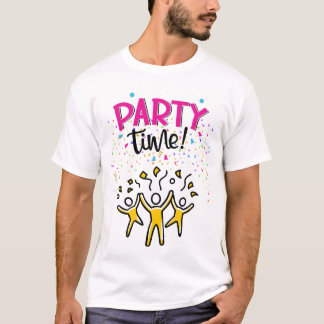 Party Theme T Shirt