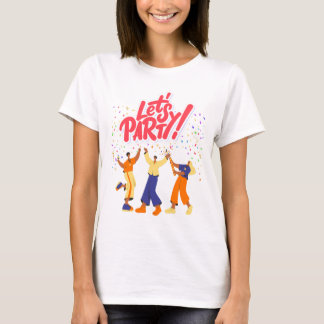 Party Theme T Shirt