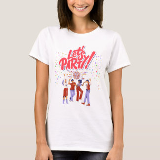 Party Theme T Shirt