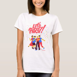 Party Theme T Shirt