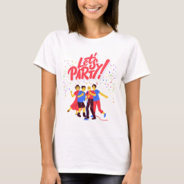 Party Theme T Shirt