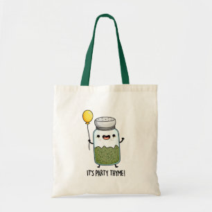 Party Thyme Funny Herb Pun Tygkasse