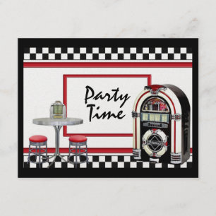 Party tid efter SRF Inbjudningar