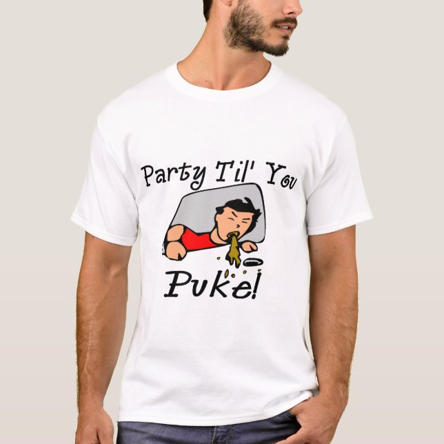Party Til som du Puke Tröja (Framsida)