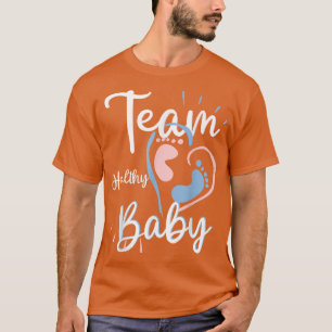 Party tillhandahåller Team Healthy Baby Gender Rev T Shirt