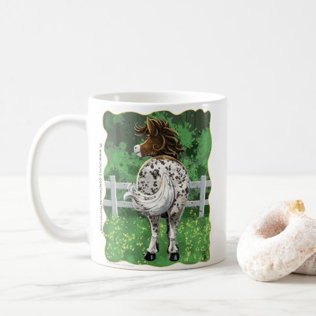 Party Time Appaloosa Horse Coffee Mug Kaffemugg (Med munk)