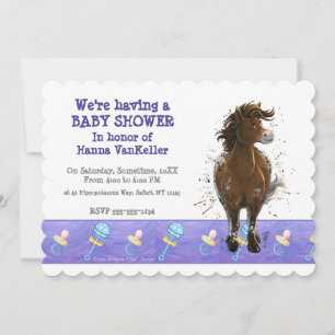 Party Time Appaloosa Horse Inbjudningar