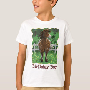Party Time Appaloosa Horse T Shirt