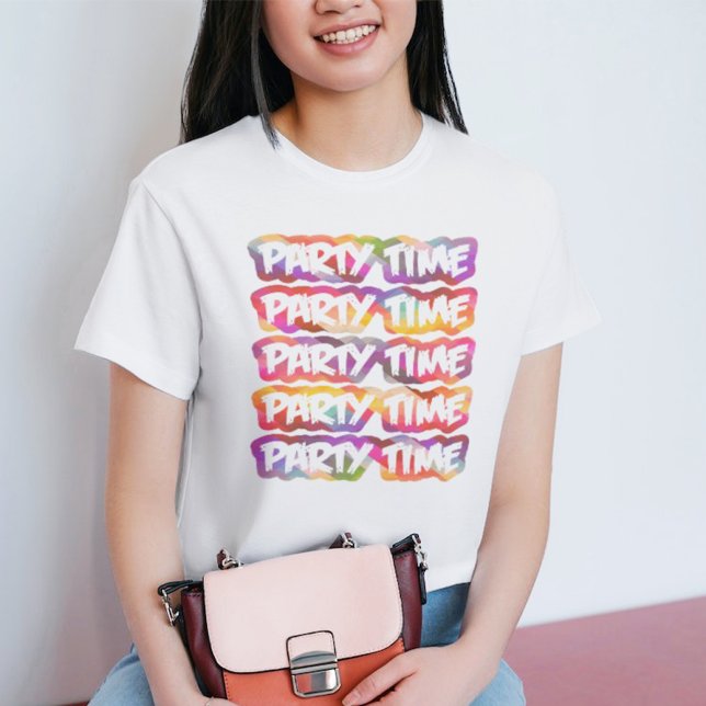 Party time Bachelorette Party T Shirt (Skapare uppladdad)