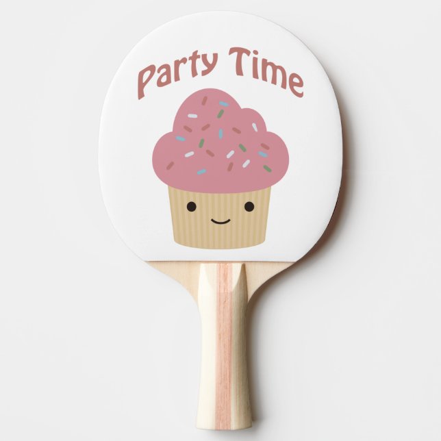 Party TIme Cuptårta Pingisracket (Framsidan)