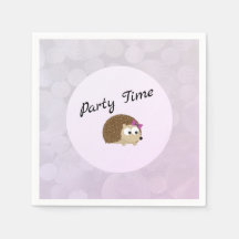 Party Time Girl Hedgehog
