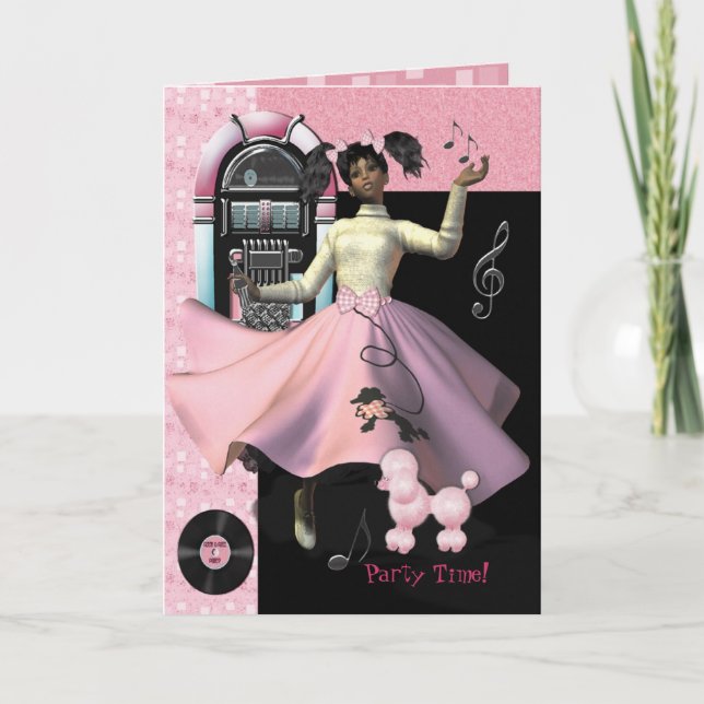 Party Time! Inbjudan (Framsida)