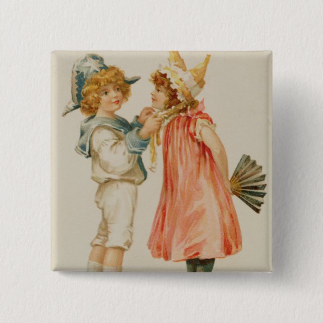 Party Time, julvykort Knapp (Framsida)