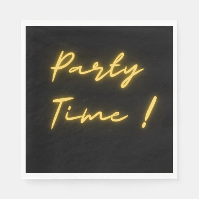 Party Time Pappersservett (Framsidan)