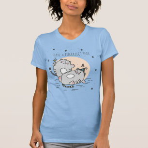 Party Tjock Cats Nyårsafton T Shirt