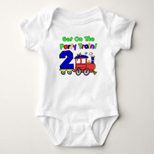 Party Train Andra Födelsedagen T Shirt