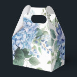 Party Treat Box Presentaskar<br><div class="desc">Rutan för partiernas fördel visas i en vattenfärgsutskrift för den söt eleganten blå vattenfärgsblått för blommigt. Anpassa det här objektet och lägg till det eller köp som det visas. Tips! Lägg till ett klistermärke med namn och lägg till ett söt-band. Tips för licensierad bild: Lägg bara till underbara behandlingar och...</div>