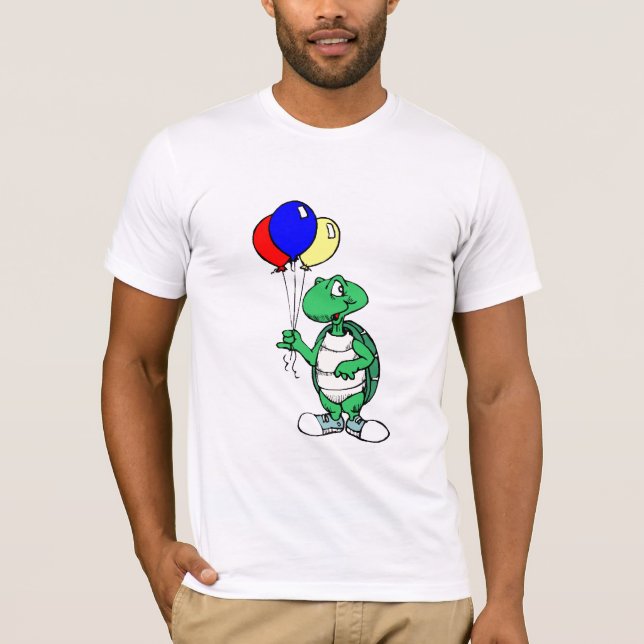 Party Turtle! T-shirt (Framsida)