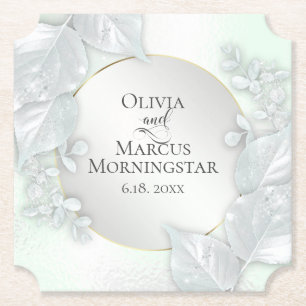 Party Underlägg Honeydew Shimmer Papper