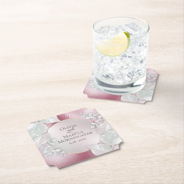 Party Underlägg | Wispy Burgundy Shimmer (Insitu)