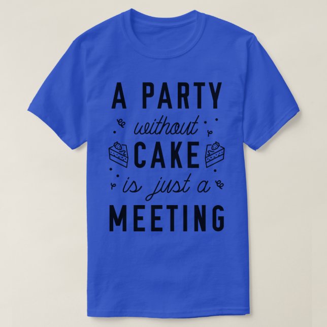 Party utan kummel t shirt (Design framsida)
