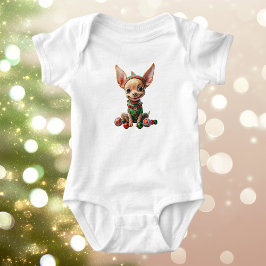Party Valp jul Hund Bodykosten Baby T Shirt