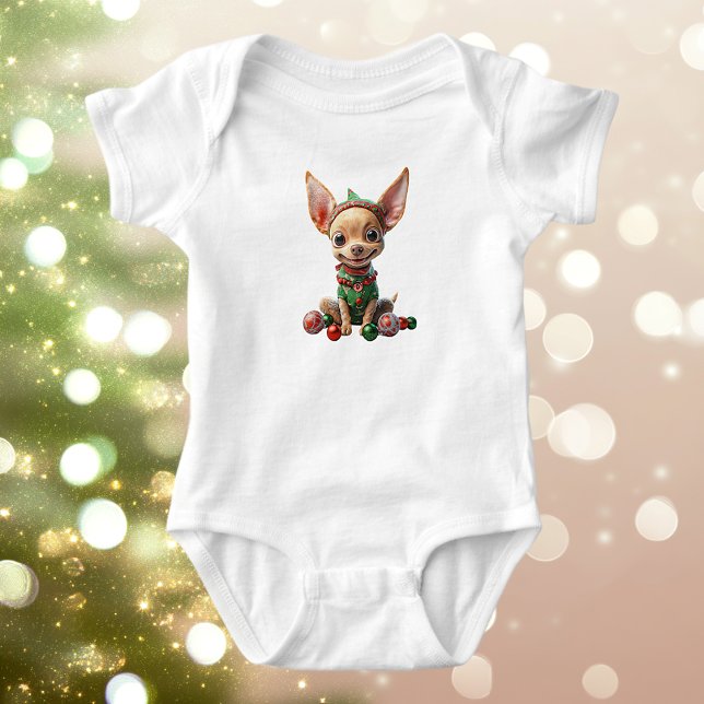 Party Valp jul Hund Bodykosten Baby T Shirt (Skapare uppladdad)