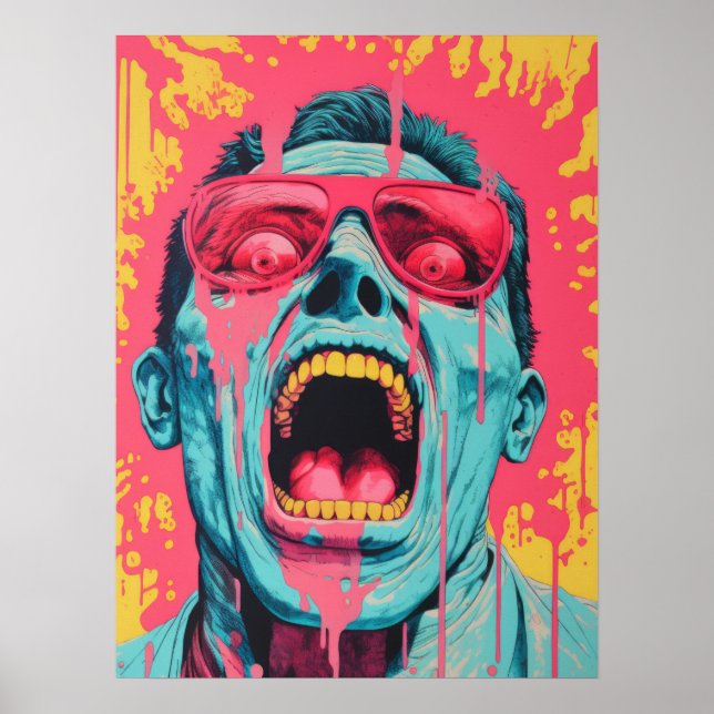 Party vibes: sten-andan poster (Framsidan)