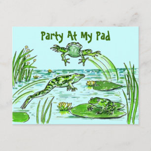 PARTY VID MIN LILLT PAD BROGGINBJUDANDE INBJUDNINGAR
