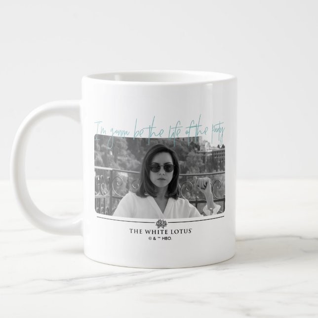 Party - Vitboken Jumbo Mugg (Vänster)