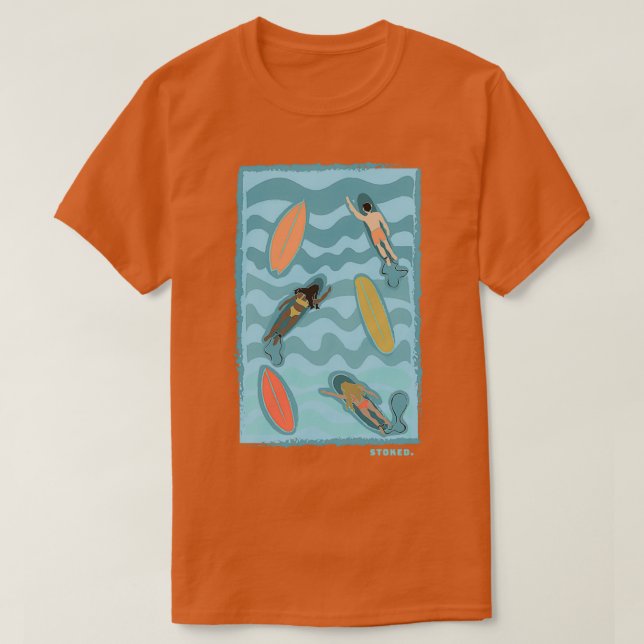 PARTY WAVE T SHIRT (Design framsida)