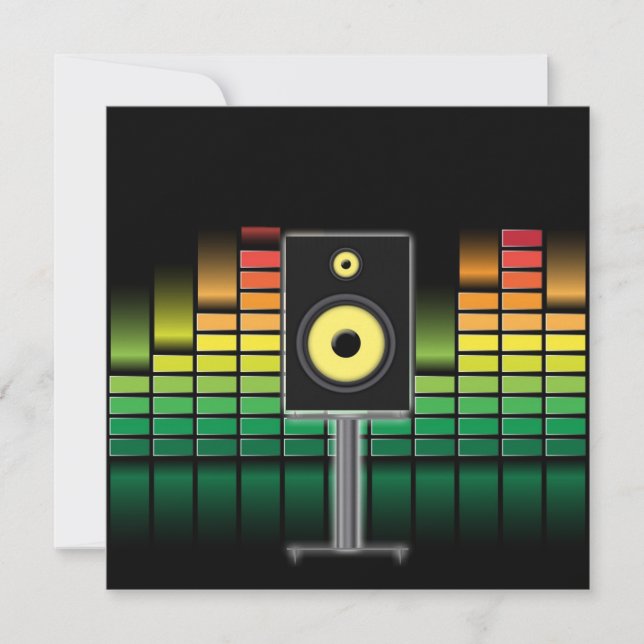 Partybakgrund Inbjudningar (Framsida)