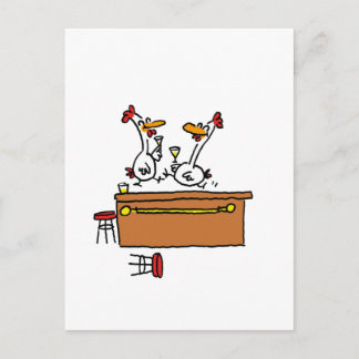 Partychick Vykort