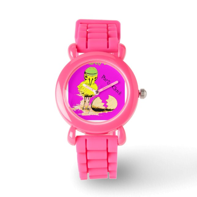 Partychickklockor Armbandsur (Framsida)