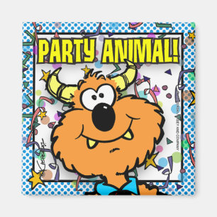 Partydjur Magnet