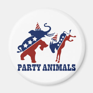 Partydjur Magnet