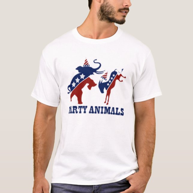 Partydjurdemokrater och republikaner tröja (Framsida)
