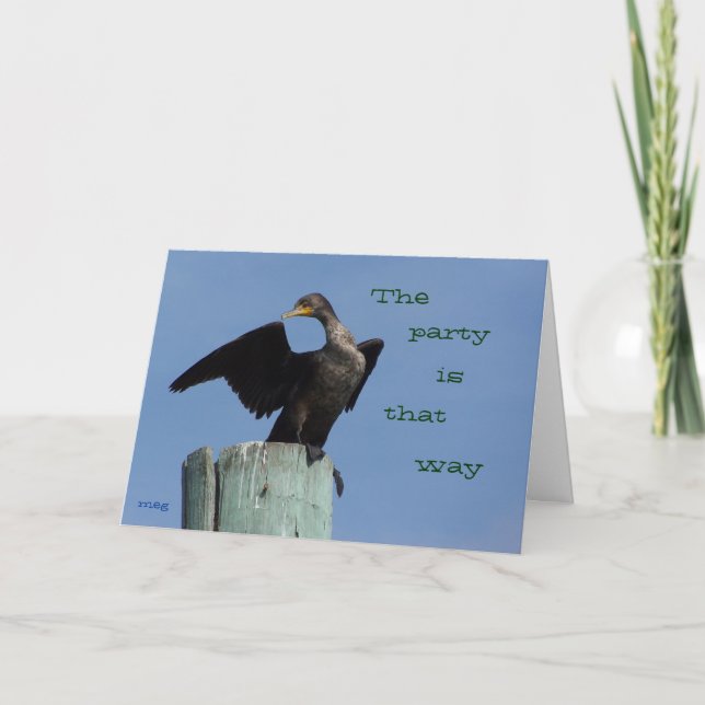 Partyet ditåt inbjudan (Framsida)