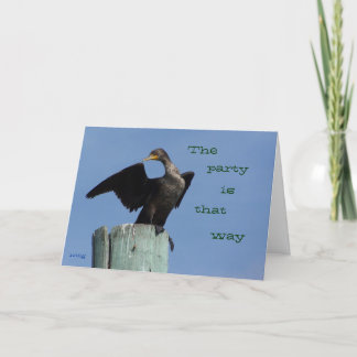 Partyet ditåt inbjudan