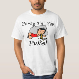 Partyet Til Puke du utslagsplatsskjortan T Shirt