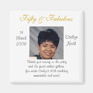 Partyfavörmagnet Magnet