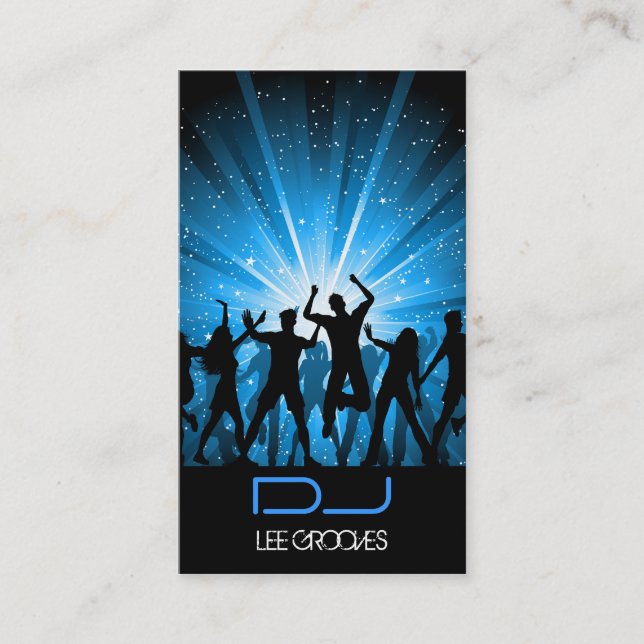 Partyfolk visitkort (Framsida)