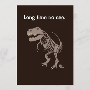Partyinbjudan för T Rex Inbjudningar