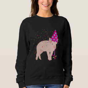 Partying gris - Djur med Party T Shirt