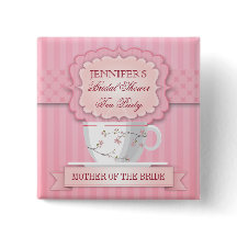 Partymöhippan för rosa Tea knäppas