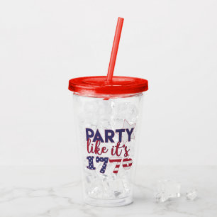 Partynågot liknande är det 1776 - amerikanska take away mugg